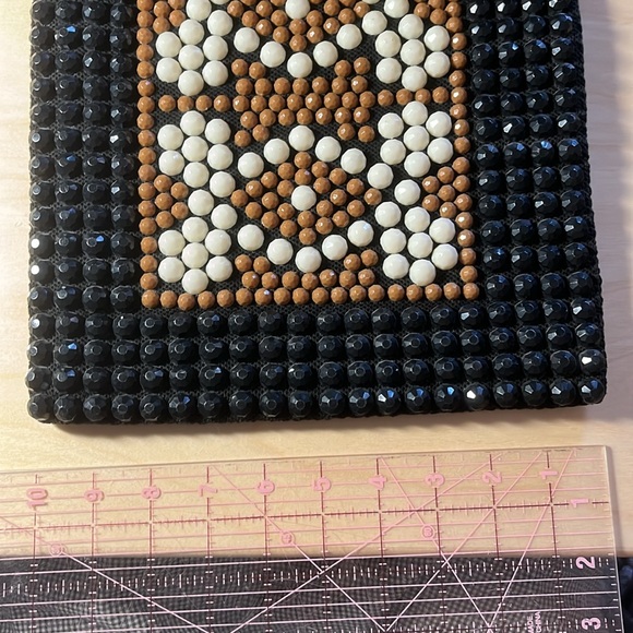 Vintage Roger Van S beaded shoulder bag - Picture 8 of 10